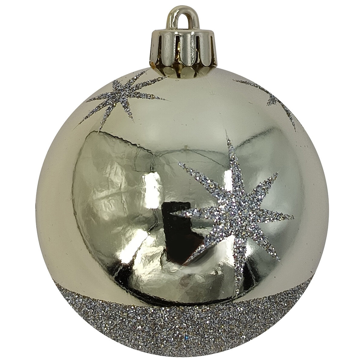 CGH 80 Piece Holiday Ornament Assortment Gold and Green Shatterproof Decor