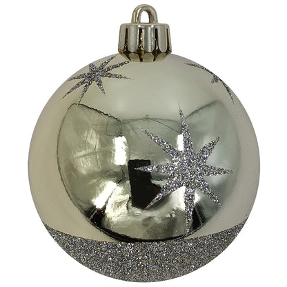 CGH 80 Piece Holiday Ornament Assortment Gold and Green Shatterproof Decor