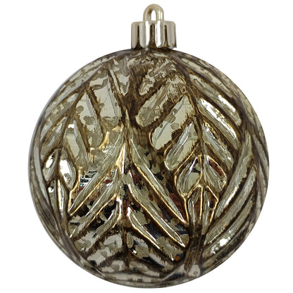 CGH 80 Piece Holiday Ornament Assortment Gold and Green Shatterproof Decor