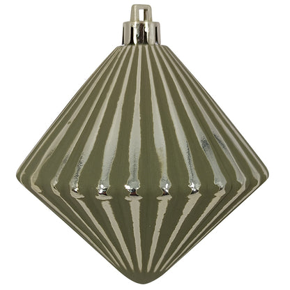 CGH 80 Piece Holiday Ornament Assortment Gold and Green Shatterproof Decor