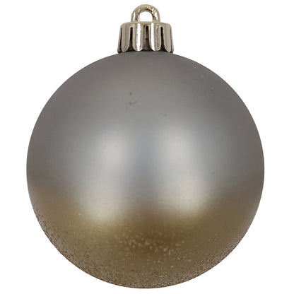 CGH 80 Piece Holiday Ornament Assortment Gold and Green Shatterproof Decor