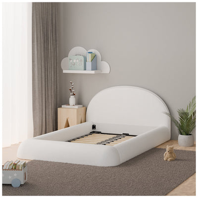 Aesthetik Kids Upholstered King Single Bed Ivory AKB309591 Stylish