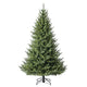 Pre-Lit Abies Artificial Christmas Tree 2.28m with 1,400 Colour-Changing Micro LED Lights and Remote — image 5