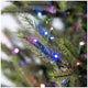 Pre-Lit Abies Artificial Christmas Tree 2.28m with 1,400 Colour-Changing Micro LED Lights and Remote — image 7