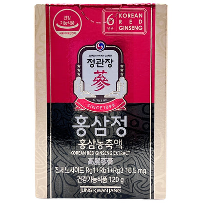 Jung Kwan Jang Korean Red Ginseng Extract 120g - Boost Memory & Focus, Model 20005637A0
