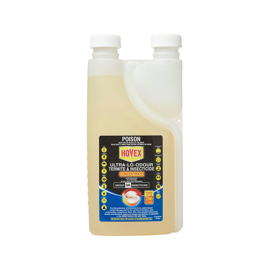 Hovex Termite Concentrate - 1L - HDPE - Low Odour Outdoor Use - Auzzistore