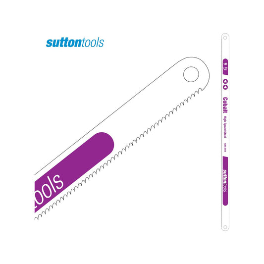 Sutton Tools Cobalt Hacksaw Blade 2 Pack - 300mm - 32 TPI - Purple – view 2