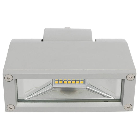 Brilliant 12W Silver LED Nighthawk Flood Light - 750 Lumens - IP44 – view 2 - Auzzistore