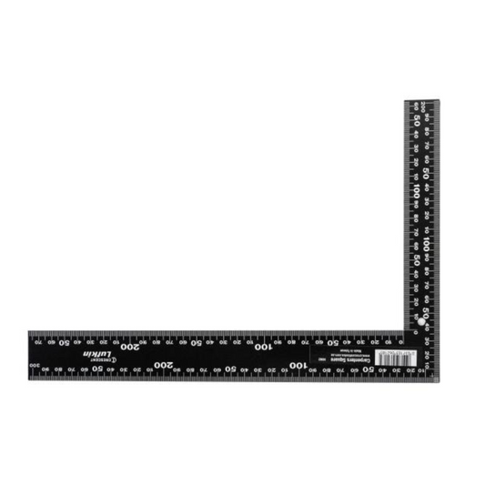 Crescent Lufkin Carpenters Square - 300mm 12 x 200mm - Durable & Lightweight – view 2 - Auzzistore