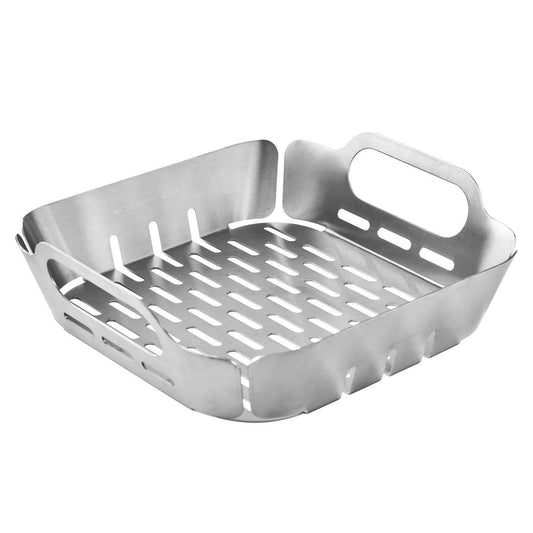 Matador Small BBQ Grill Basket - Stainless Steel - 230mm x 240mm - Easy Clean - Auzzistore