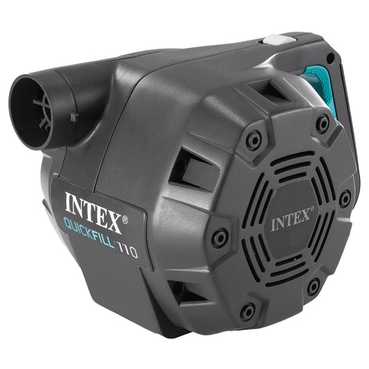Intex Quickfill Electric Air Pump 220-240V, 1100L/min, 3 Nozzles, Indoor Use - Auzzistore