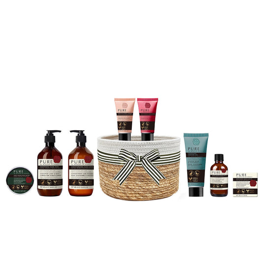 Winter in Venice 8 Piece Bath & Beauty Gift Set - 485ml Hand Wash & Lotion, Bubble Bath, Body Butter, Bath Salts – view 2