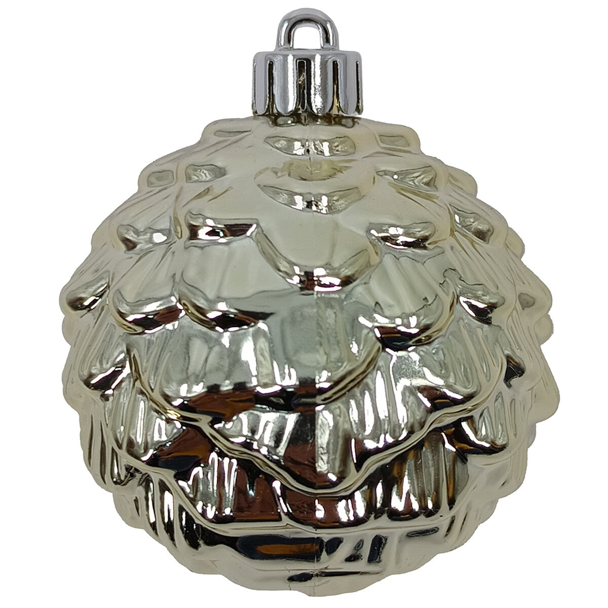 CGH 80 Piece Holiday Ornament Assortment Blue White Silver Shatterproof