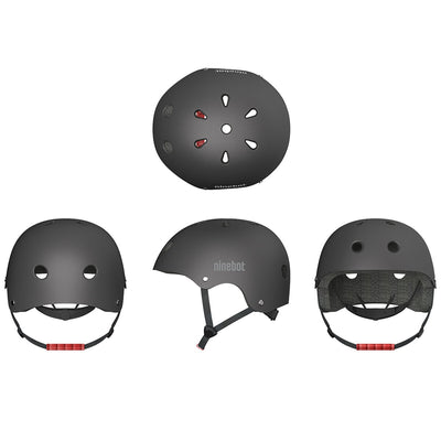 Segway Ninebot Extra Large Helmet Black Adjustable Spin-Dial for Electric Scooters and E-Bikes