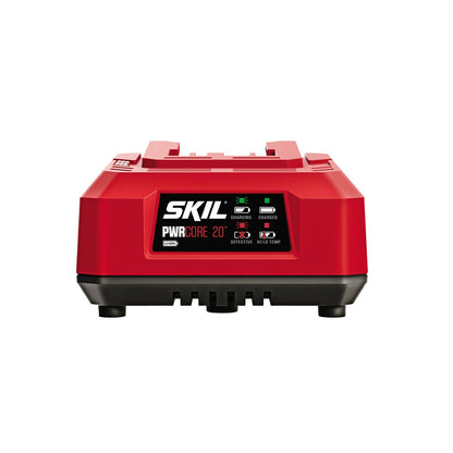 SKIL PWRCORE 20V Brushless Drill/Driver Kit DL5293E-20, 17+1 Torque, LED, 2 Batteries