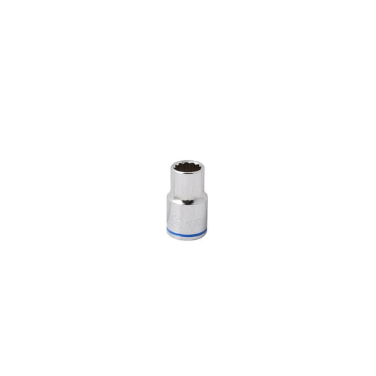 Kincrome Socket Mirror Polish 12mm 1/2" Drive - Chrome Vanadium Steel - Durable - Auzzistore
