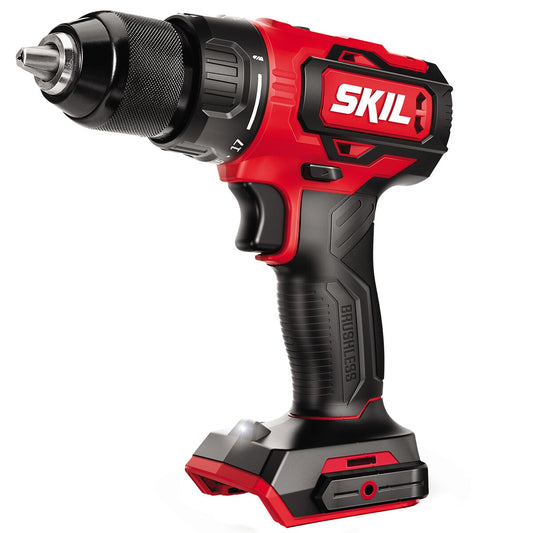 SKIL PWRCORE 20V Brushless Drill DL5293E-00, Cordless, 17+1 Torque, LED Light - Auzzistore
