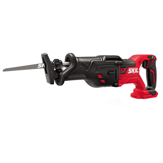 SKIL 20V Brushless Reciprocating Saw RS5884E-00, Tool-Free Blade, Vibration Control - Auzzistore