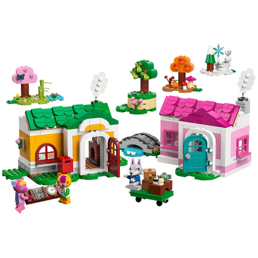 LEGO Animal Crossing Creative Houses 77057: 3 Minifigures, Seasonal Modules, 814 Pieces – view 2 - Auzzistore