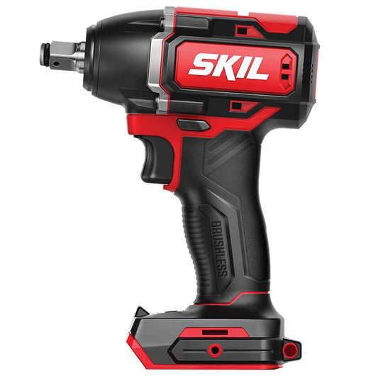 SKIL PWRCORE 20V Brushless Impact Wrench 1/2" Anvil, 240 Nm Torque, LED Light - Auzzistore