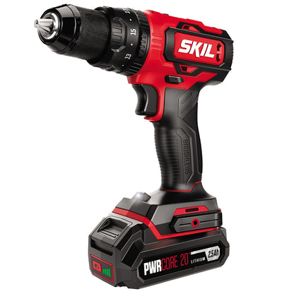 SKIL PWRCORE 20V Brushless Hammer Drill & Impact Driver Combo CB7483E-20