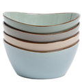 Over&Back Serving Bowls 4 Piece Set Stackable Stoneware Capacity 1378ml
