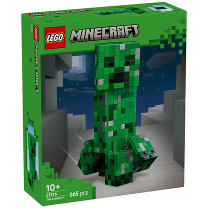 LEGO Minecraft The Creeper 21276 - 665 Pieces, Posable Action Figure, Ages 10+