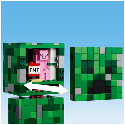 LEGO Minecraft The Creeper 21276 - 665 Pieces, Posable Action Figure, Ages 10+