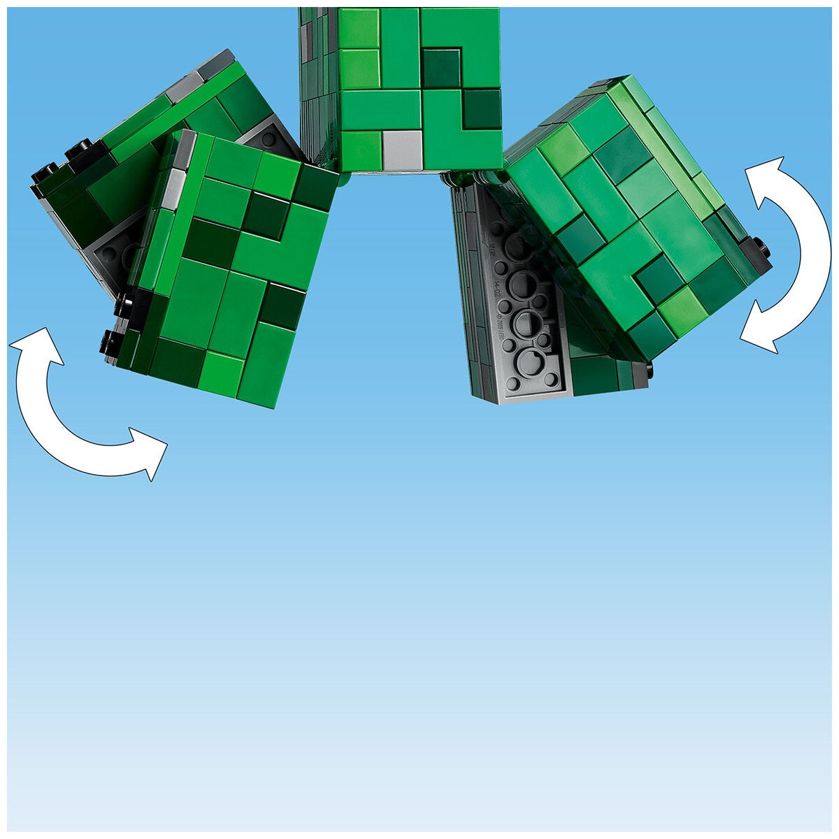 LEGO Minecraft The Creeper 21276 - 665 Pieces, Posable Action Figure, Ages 10+