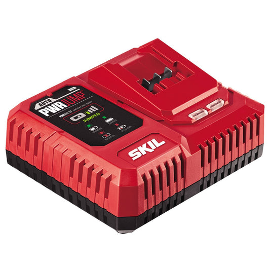 SKIL PWRCORE 20V Auto PWRJUMP Charger QC5360E-01, Fast Charging, LED Indicator – view 2 - Auzzistore