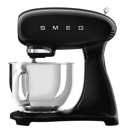 Smeg 50's Style Stand Mixer SMF03BLAU, 800W, 10 Speeds, Black, 4.8L Bowl – view 2