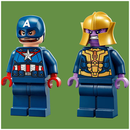 LEGO Marvel 76319 Captain America vs. Thanos Set, 107 Pieces, Ages 4+