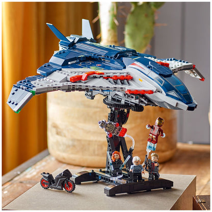 LEGO Marvel Avengers Quinjet 76325, 1,131 Pieces, Includes Minifigures, Ages 12+