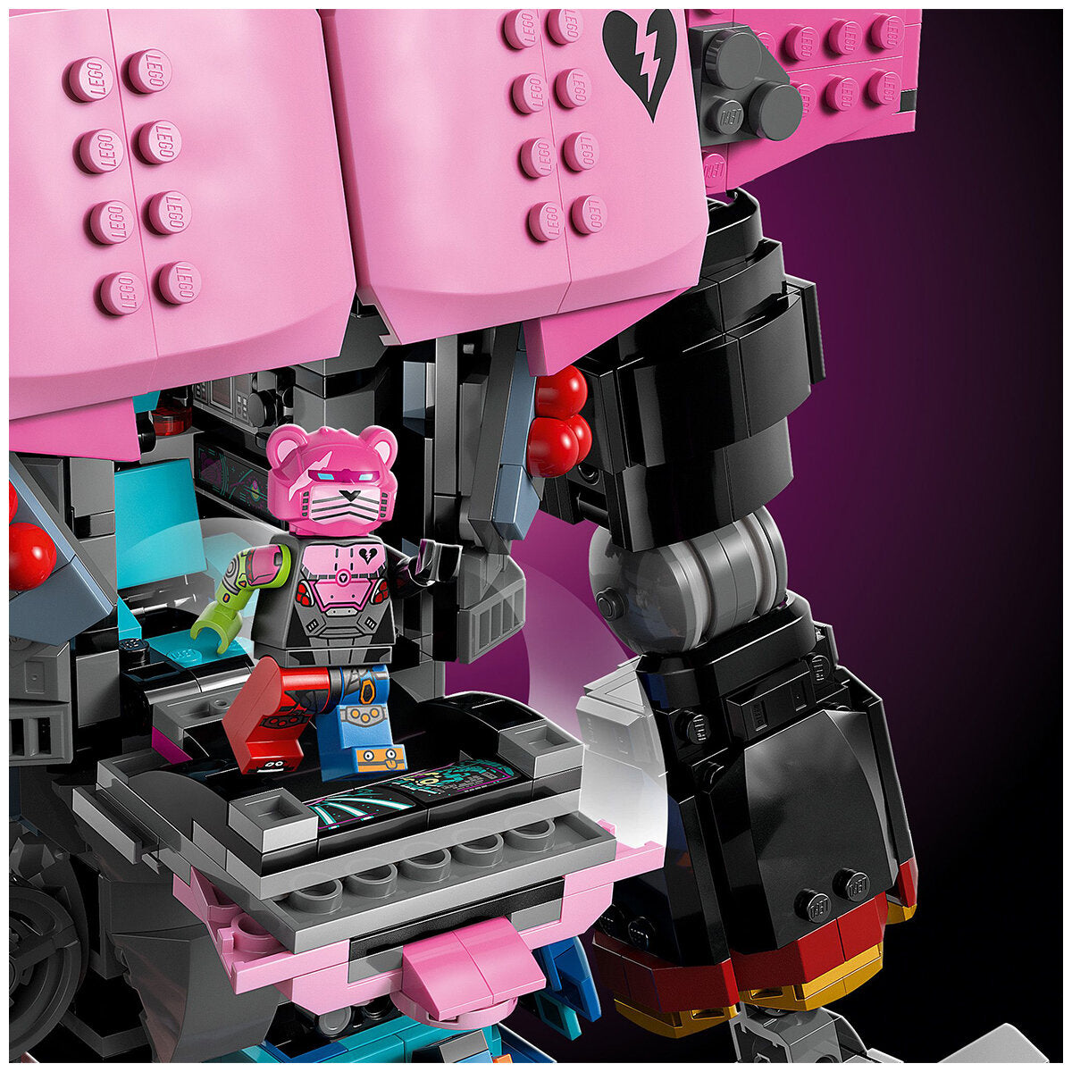 LEGO Fortnite Mecha Team Leader 77078 - 2503 Pieces, Poseable Model for Adults