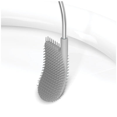 Joseph Joseph Flex Lite Toilet Brush 2 Pack White Grey Compact