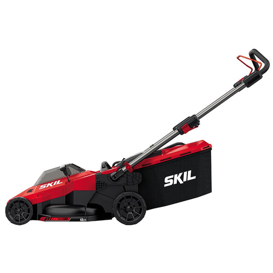 SKIL 20V Brushless Lawnmower Kit 43 cm, Push Button Start, 2-in-1 Bagging/Mulching – view 2