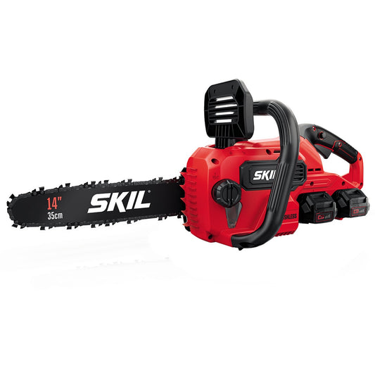 SKIL 20V Brushless Chainsaw 35cm with 2x2.5Ah Batteries & Auto-Lubrication – view 2