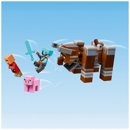 LEGO Minecraft Pillager Outpost & Ravager Set 21278, 665 Pieces, Minifigures & Interactive Features