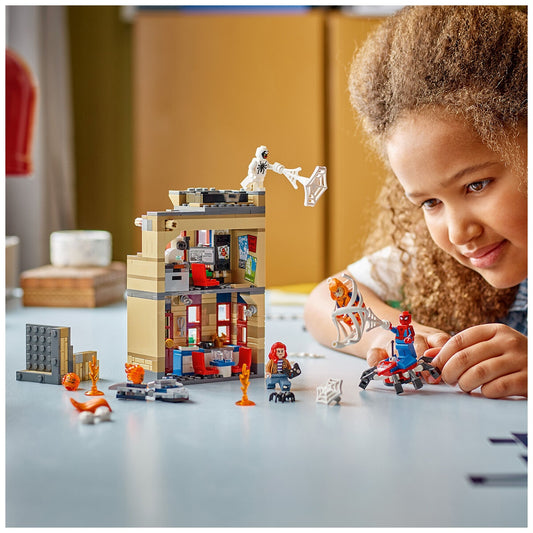 LEGO Marvel Spider-Man Peter Parker’s Apartment 76317, 394 Pieces, Minifigures Included – view 2 - Auzzistore