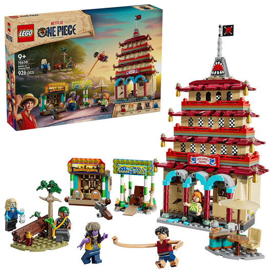 LEGO ONE PIECE Battle at Arlong Park Set 75638, 926 Pieces, Ages 9+, Includes Minifigures - Auzzistore