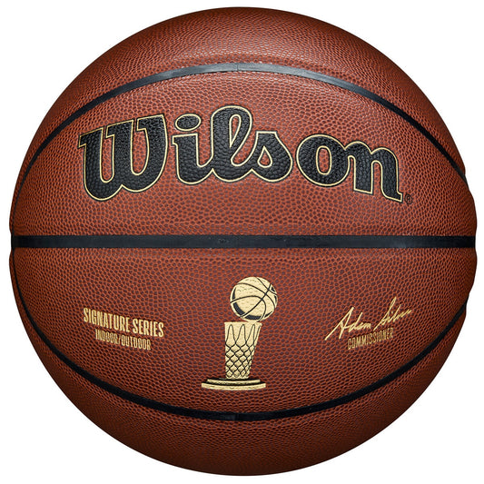 Wilson NBA Alliance Signature Basketball Size 7 - Pure Feel Cover, Durable, Indoor/Outdoor