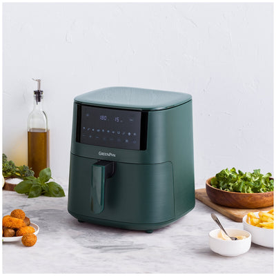 GreenPan Bistro Air Fryer 7.2L Capacity CC009007-001 Pine Green