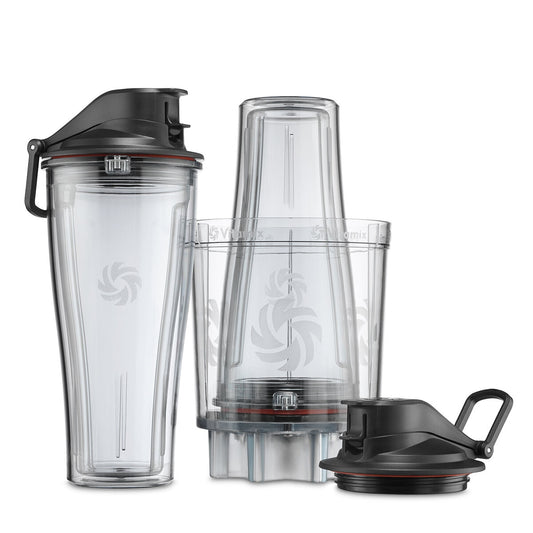 Vitamix Explorian E320 Personal Travel Cups and Adapter Set V072493 - Auzzistore