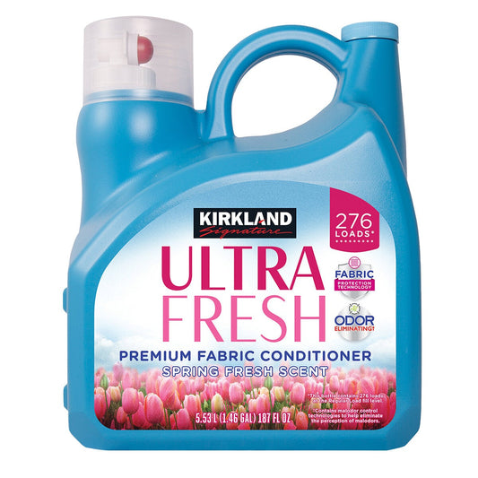 Kirkland Signature Fabric Softener Fresh 5.5 Litre 8 In 1 Benefits