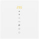 Tresanti Aurora Height-Adjustable Desk With LED Lighting