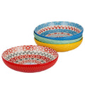 Signature Housewares Dinner Bowls 4 Piece Set Stoneware Capacity 1154ml