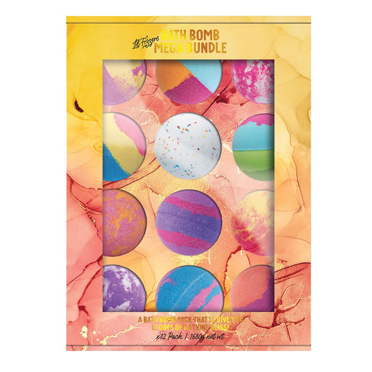 Lil Fizzers Bath Bomb Mega Bundle 12 Pack - Colorful Fizzing Bath Bliss - Auzzistore