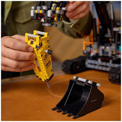 LEGO Technic Volvo EC500 Hybrid Excavator 42215 Motorised Set for Adults