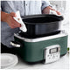 GreenPan 6L Slow Cooker CC009380-001 Pine Green