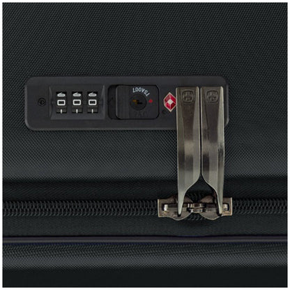 Wenger Skyon 2 Piece Luggage Set - Hardside, TSA Lock, USB Port, Black